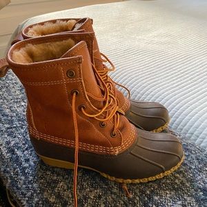 L.L. Bean Leather Winter Boots
